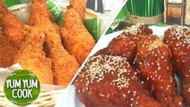 Deep Fried Chicken and Spicy Chicken Sauce | KFC Recipe