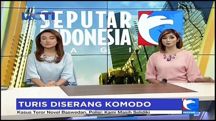 Turis Singapura Diserang Komodo