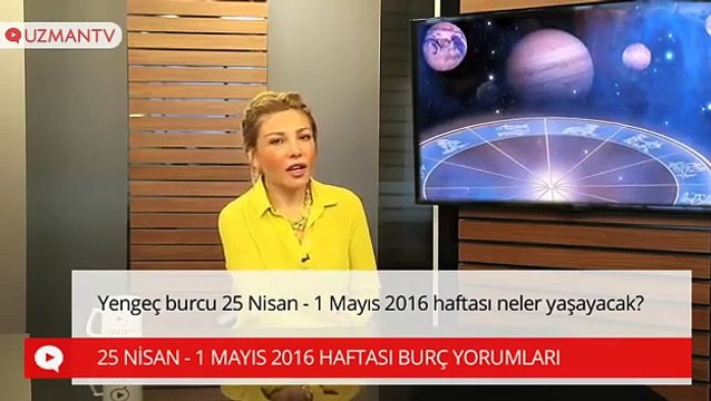 Yengeç burcu 25 Nisan - 1 Mayıs haftası neler yaşayacak