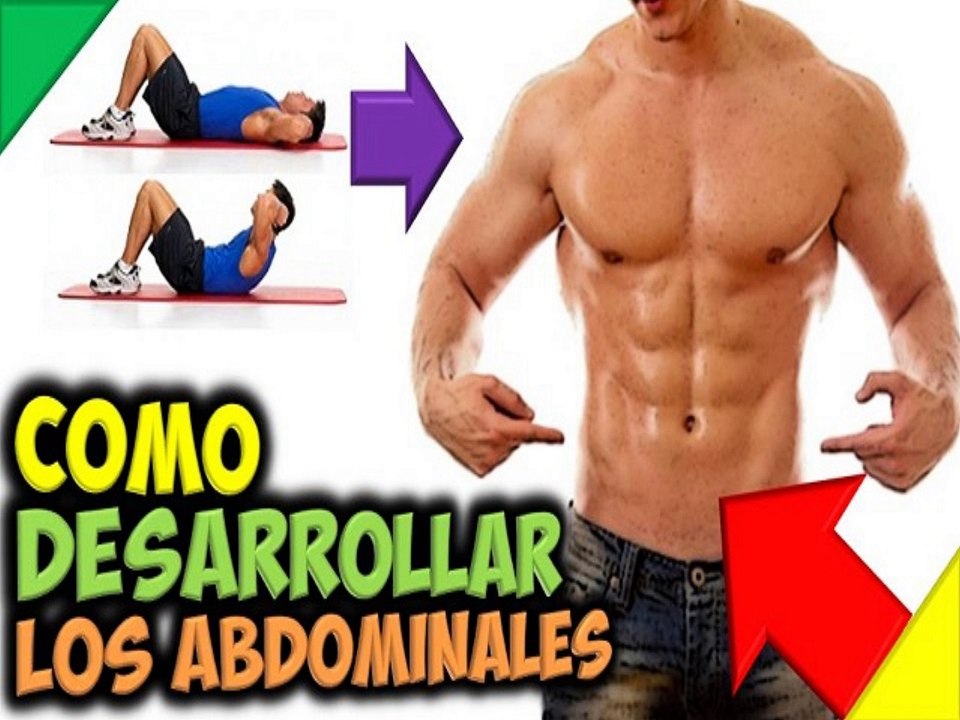 Como Entrenar un Abdomen Plano y Marcado Para Ganar Masa Muscular en los Abdominales