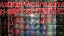 081-1881-750(Simpati), Pabrik Pembuat Tali Rafia Mojosari, Pabrik Tali Rafia Mojosari, Jual Tali Rafia Kiloan Mojosari