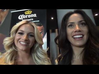 ring girls on floyd mayweather vs conor mcgregor  EsNews Boxing