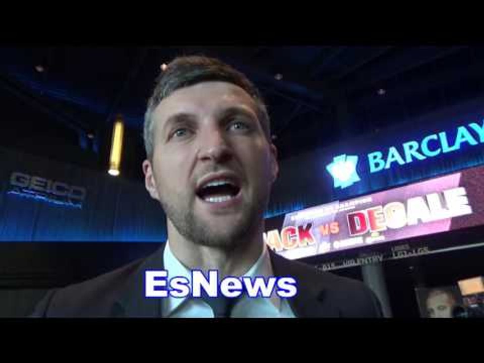 Carl Froch Rips Andre Ward talks GGG Canelo Klitschko Joshua EsNews Boxing