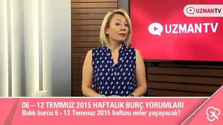 Balık burcu 6 - 12 Temmuz  haftası neler yaşayacak