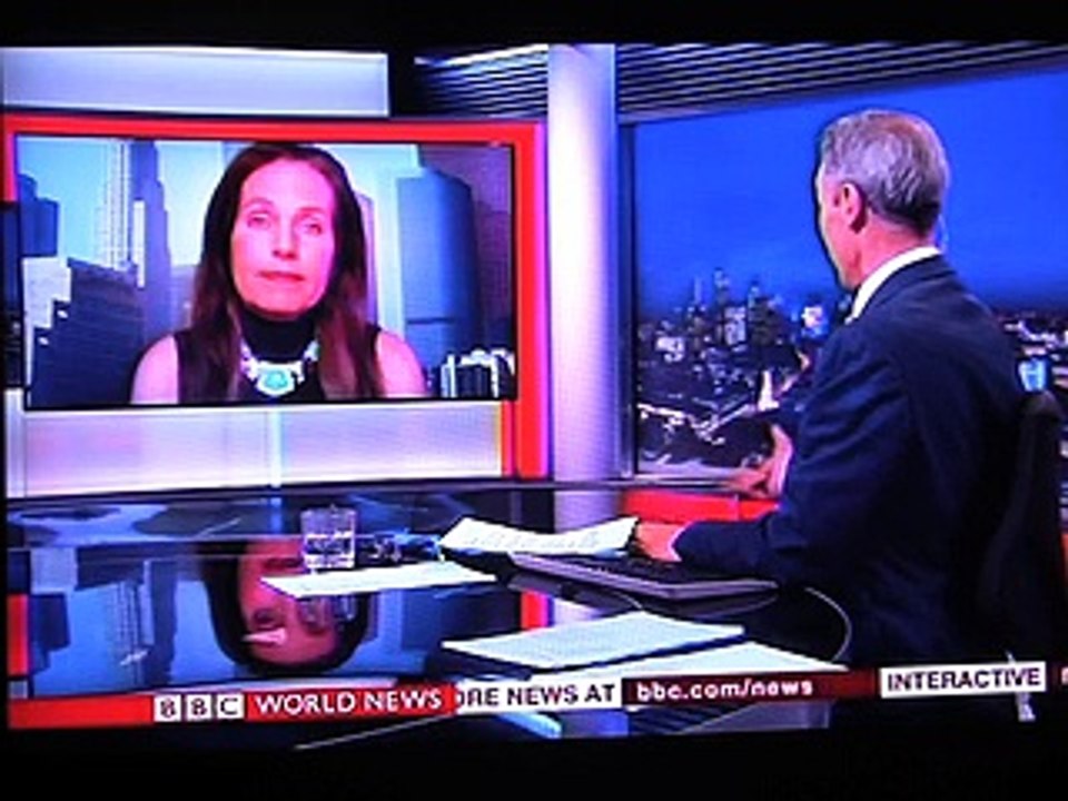 Charlotte Laws on BBC Television talking healthcare May 2017