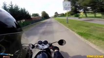 Dogs Attack Motorcycle Riders  _ Poor Dogs & Motorcyclist Resadscu