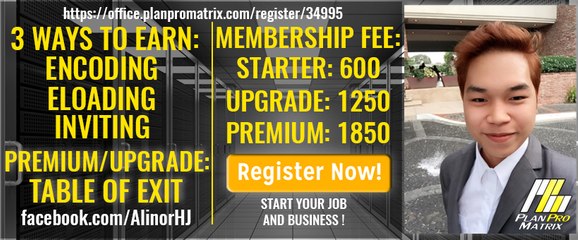 HOW TO CREATE AND ACTIVATE ACCOUNT - PLAN PRO MATRIX