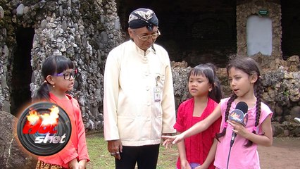 Trio Imut Imut Wisata Sejarah ke Gua Sunyaragi Cirebon - Hot Shot 05 Mei 2017