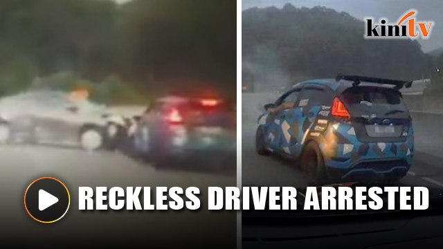 Malaysian driver forgets he's not Schumacher, flees after causing accident