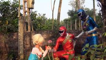 Spiderman Frozen elsa Power Rangers IRL - Phim Hoạt Hình Siêu Nhân Người Nhện 2017 #1