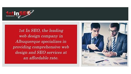 Expert Web Design and SEO in Albuquerque