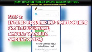 Roblox Cheat Online ADD Tix and Robux Hack Tool UPDATED WORKING 1