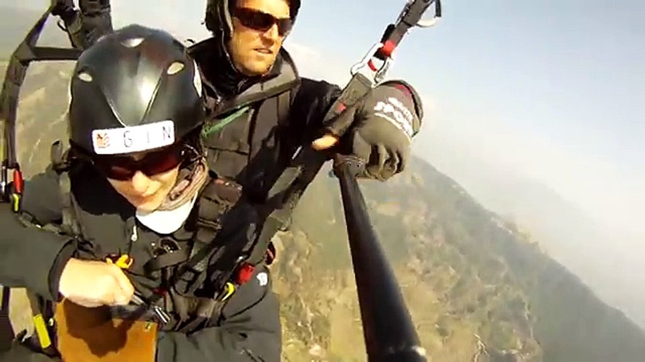 Dawn Parahawking in Nepal 2011