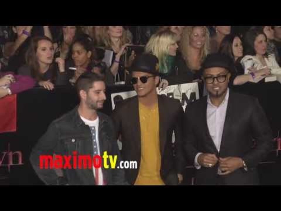 Bruno Mars "Breaking Dawn Part 1" World Premiere ARRIVALS