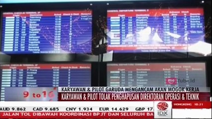 Karyawan dan Pilot Garuda Ancam Mogok Kerja