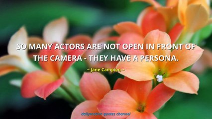 Jane Campion Quotes #3