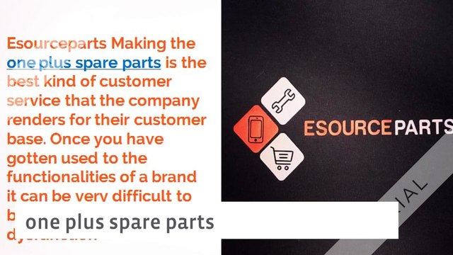 One plus spare parts is the best kind of customer service