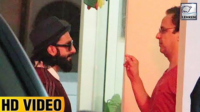 Ranveer Singh Discussing New Movie With Vidhu Vinod Chopra