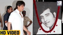 Shah Rukh Khan Got Emotional At Vinod Khannas Prayer Meet