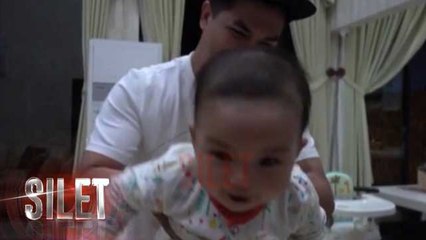 Lucunya Baby Nastusha Saat Diajari Berenang - Silet 05 Mei 2017