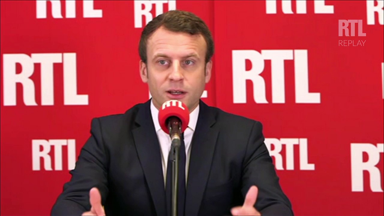 Emmanuel Macron : "Je vais au contact, je ne reste pas calfeutré dans une voiture"