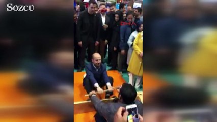 Bilal Erdoğan ile Hamza Yerlikaya mas güreşi yaptı
