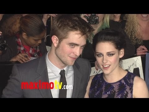 Kristen Stewart and Robert Pattinson Breaking Dawn Part 1 World Premiere
