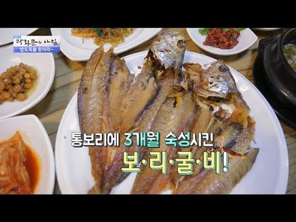 간장게장 뺨치는 진짜 밥도둑, 보리굴비! [광화문의 아침] 262회 20160628