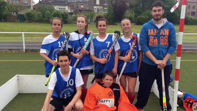 CHAMPIONNAT de FRANCE UNSS HOCKEY 2017,collèges. YVETOT-AMIENS