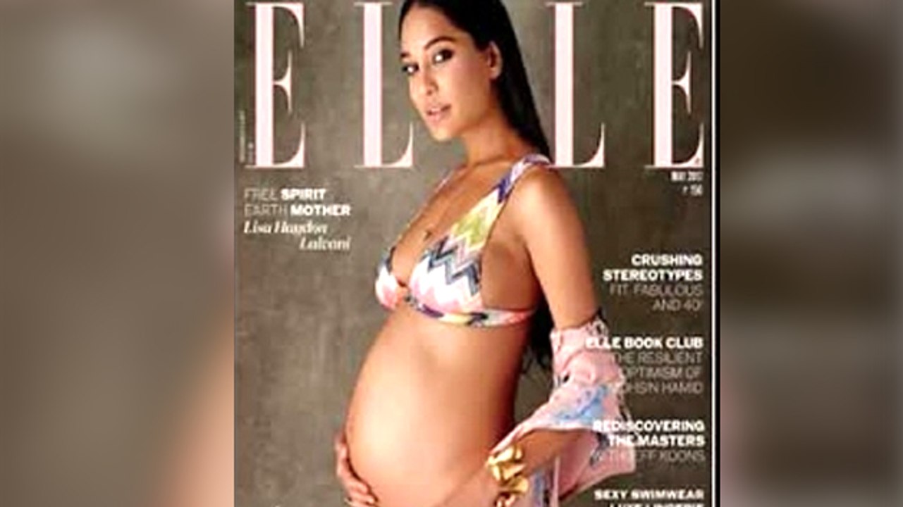 Lisa Haydon Flaunts Baby Bump In New Magazine Photoshoot