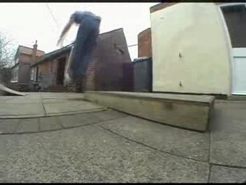 Trotinette extreme tricks