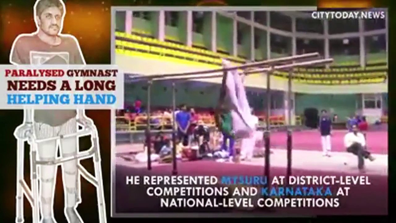 Helping Hand For Paralyzed National Level Gymnast