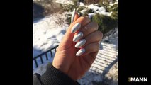 40 Dazzling Ways to Style White Nails Topnotch Nails
