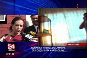 Marisa Glave: investigan robo en casa de su madre