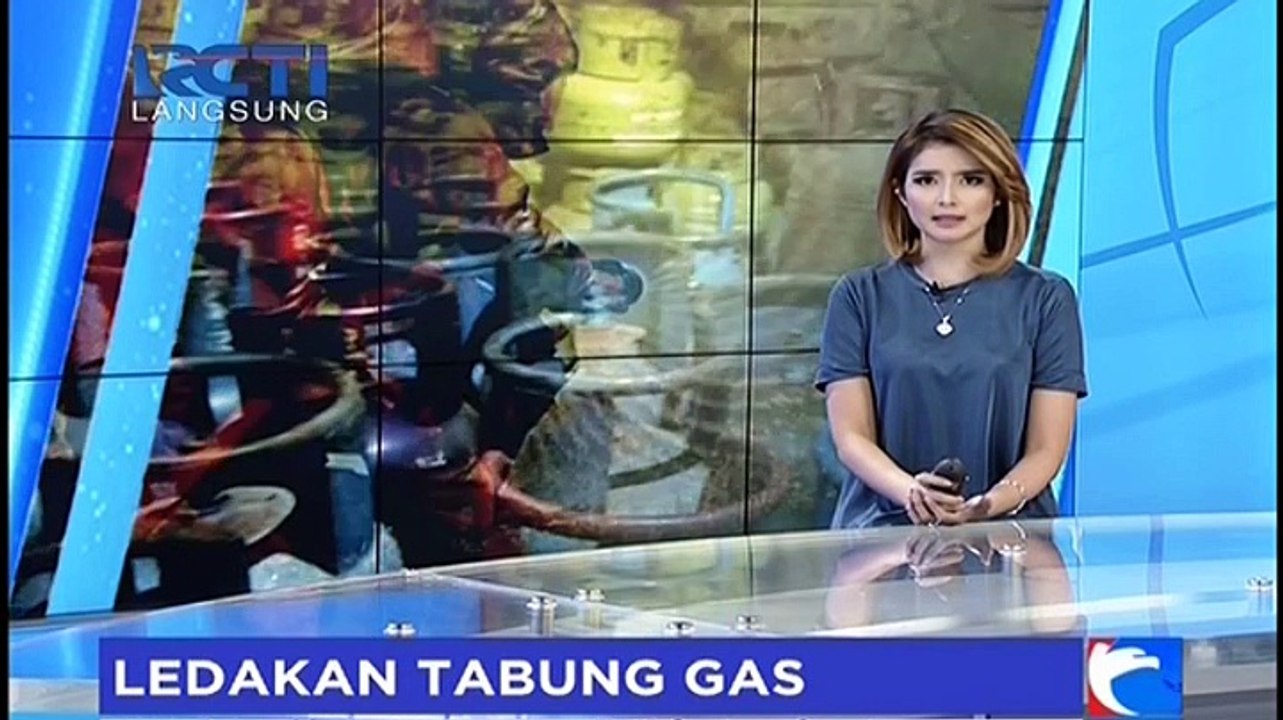 Ruko di Makassar Terbakar Akibat Ledakan Tabung Gas