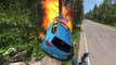 BeamNG drive - Street Racing Crashes