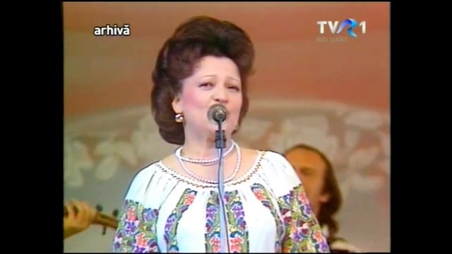 Maria Ciobanu - Gheorghe pălărie neagră - live ( ArhivaTvr- 1990)