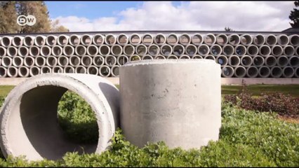 A modern villa with concrete pipes | DW English