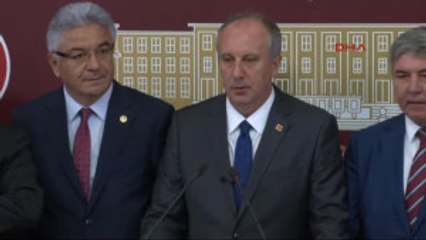 CHP'li Ince; Yapılması Gereken; Seçimli, Olağanüstü Tüzük ve Program Kurultayıdır 2