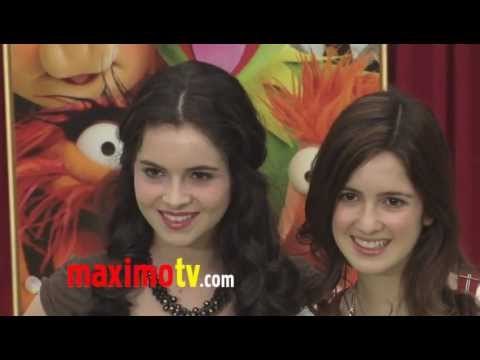 Vanessa Marano and Laura Marano The Muppets World Premiere