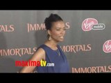 Aisha Tyler at IMMORTALS World Premiere Red Carpet Arrivals