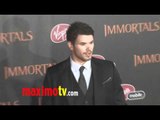 Kellan Lutz at IMMORTALS World Premiere Red Carpet Arrivals