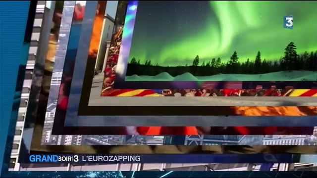 L'Eurozapping : énorme incendie en Espagne, la Suisse préfère l'anglais