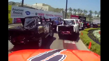 Robby Gordon Roofcam Long Beach SST Course - Raw Video(1)