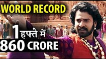 Bahubali 2 Created World Record : Biggest Earning Film of India Ever