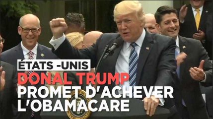 Obamacare : première victoire de Donald Trump