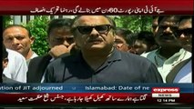 Fawad Chaudhry and Naeem ul Haque Media Talk Outside Supreme Court - 5th May 2017