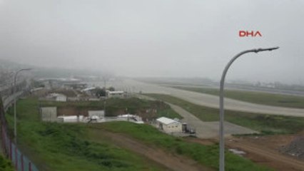 Trabzon'da Uçuşlara Sis Engeli