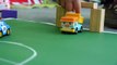 Robocar Toy Cars Collection Football Song! Gaming Demo World RoboCup Review! (재미있는 축�