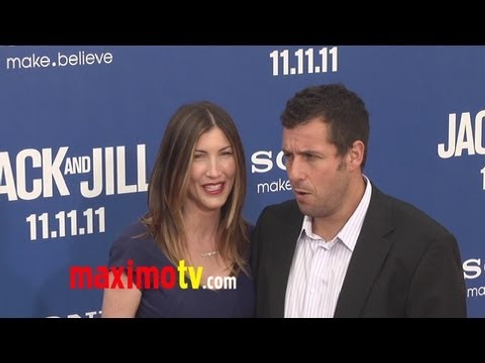 Adam Sandler at "Jack and Jill" Premiere Red Carpet ARRIVALS